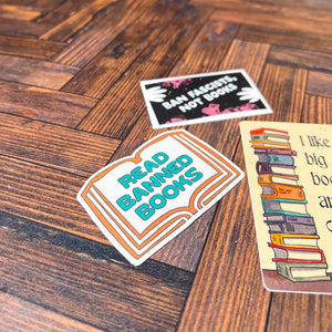 Read Banned Books Sticker