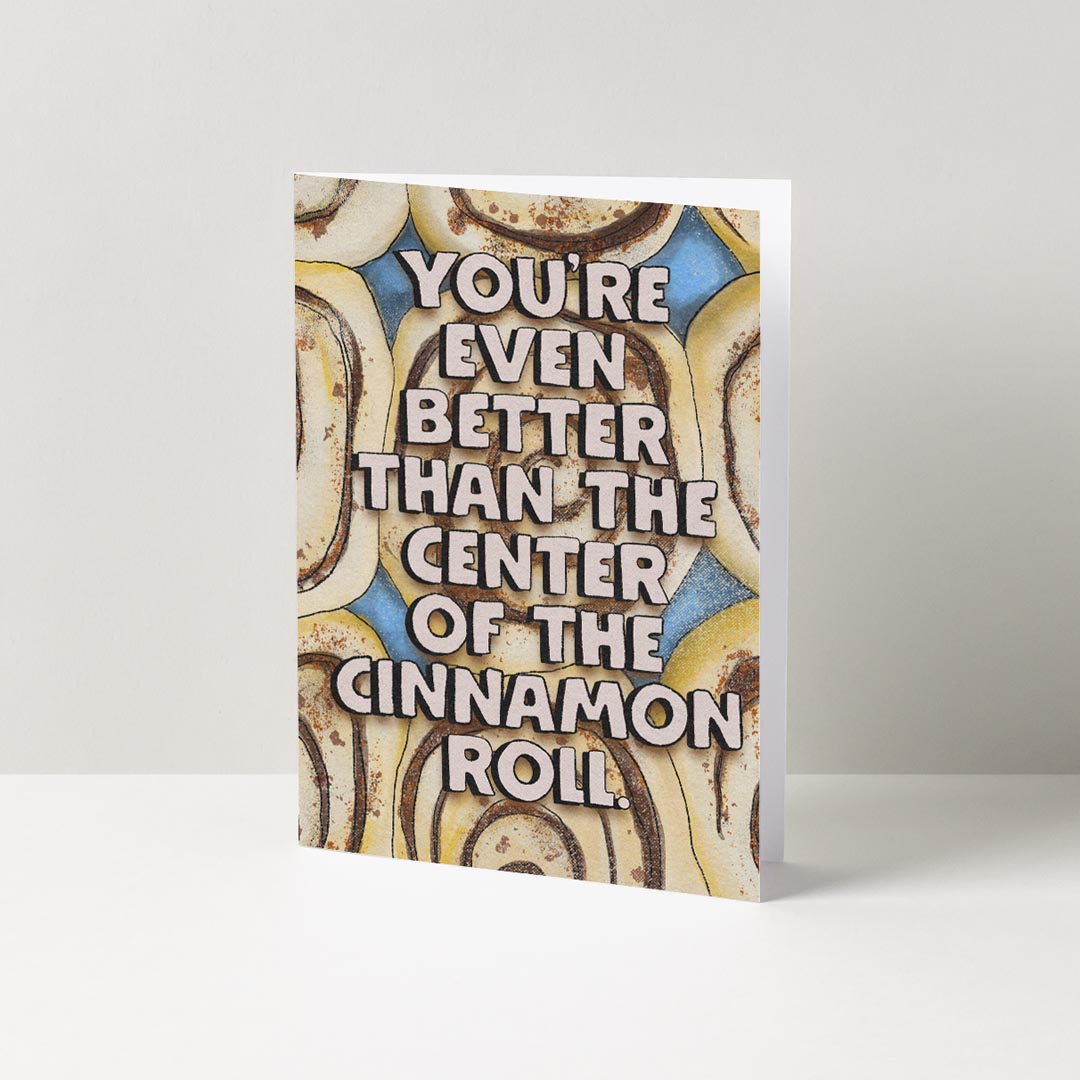 Cinnamon Roll Card