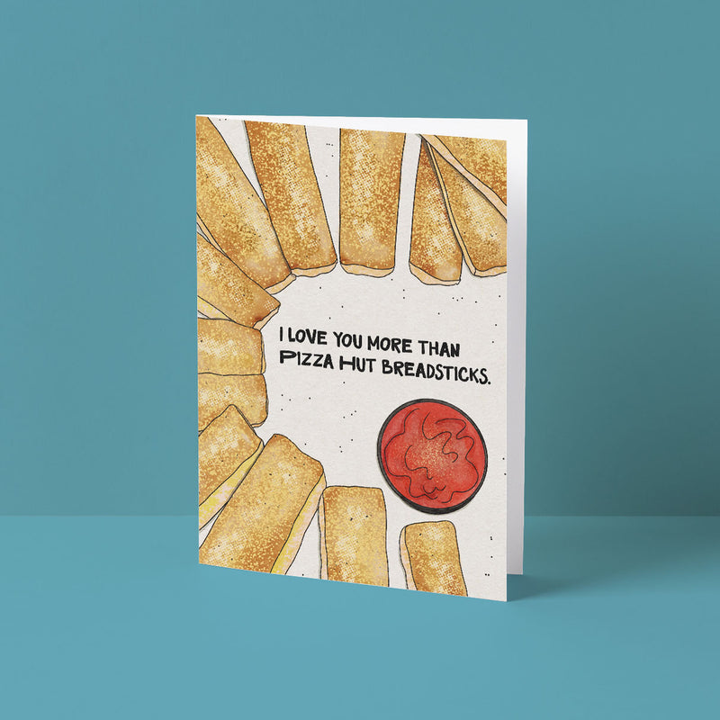 More Than Breadsticks Card