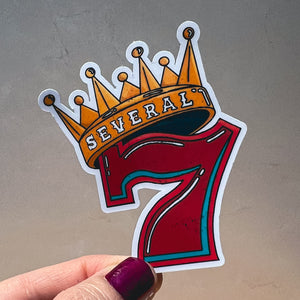 Several Means Seven Sticker