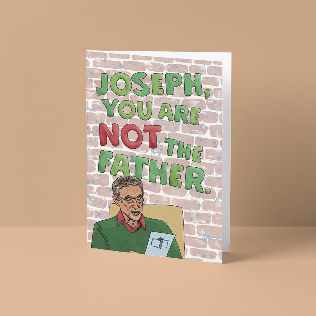 Joseph You Are Not the Father Card