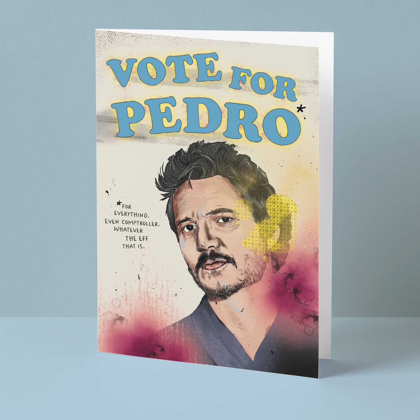 Vote for Pedro Card