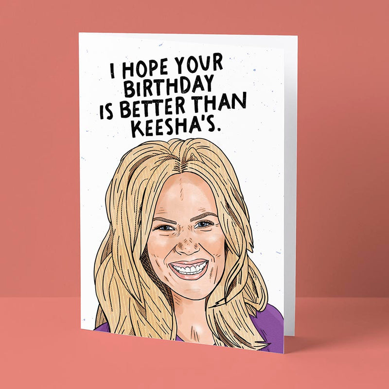 Keesha’s Birthday Card