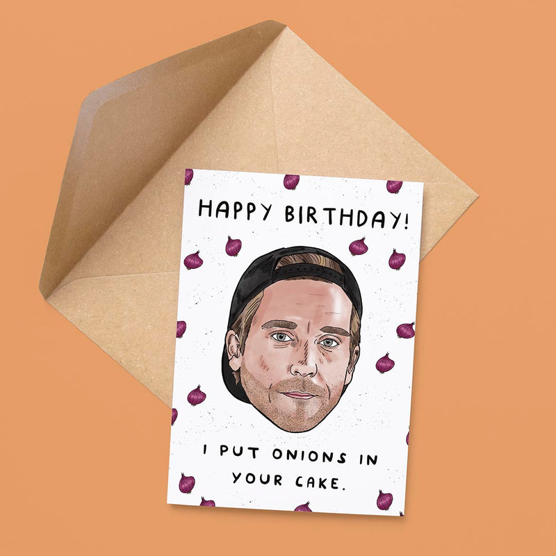 Chef Adam Birthday Card