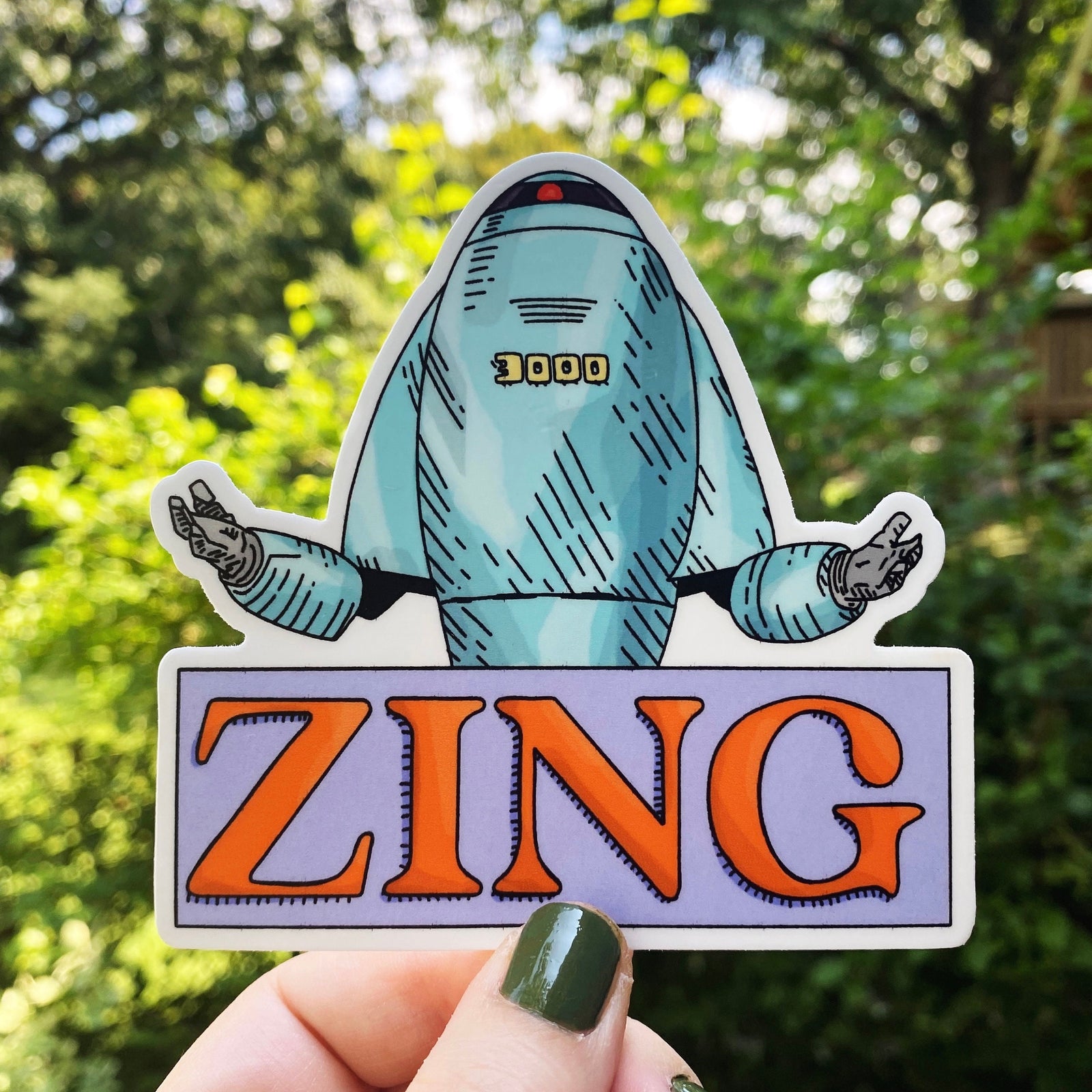 Zingbot Sticker