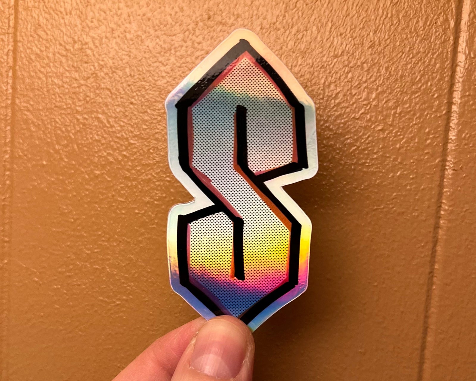 Holographic "Cool S" Sticker