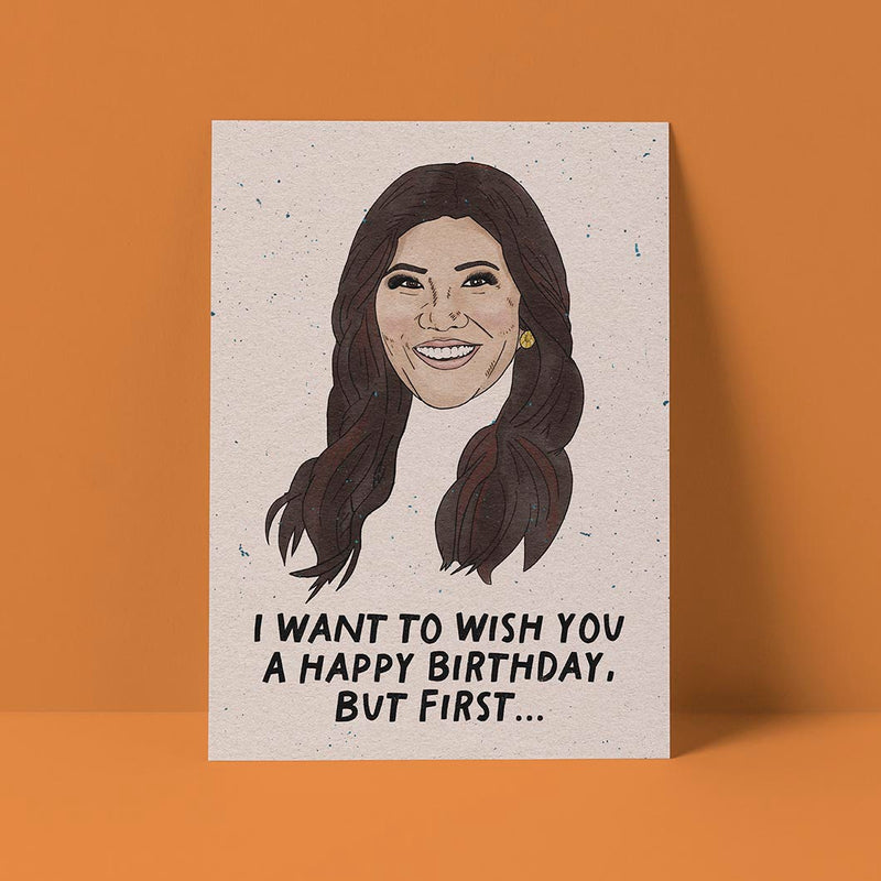 But First Birthday Card